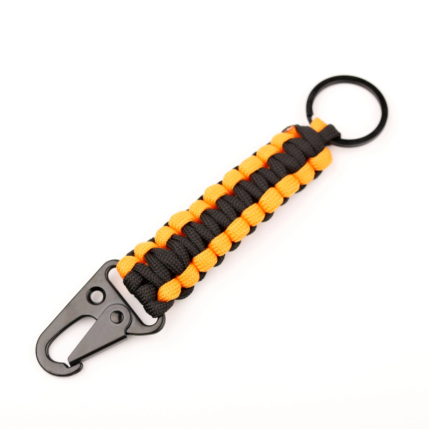 Paracord Keychain With Carabiner And Bottle Opener For Outdoors