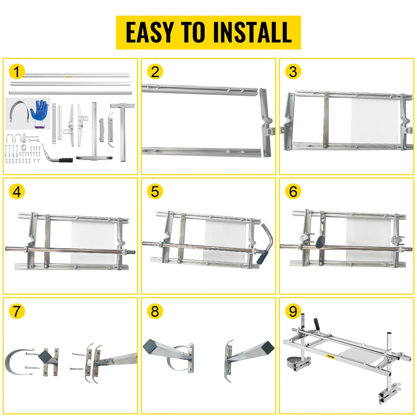 Chainsaw Mill Planking Guide Bar For Lumber Cutting Portable Sawmill