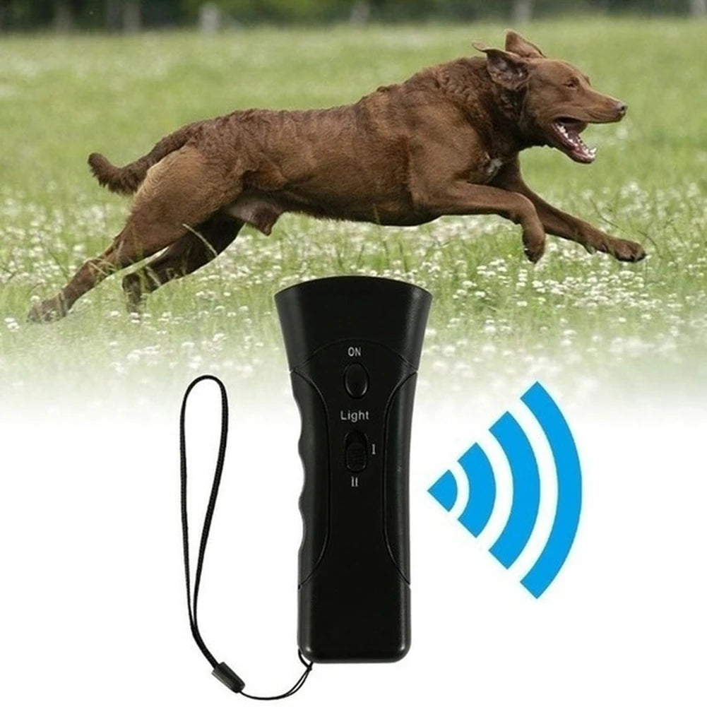 NONED Ultrasonic Dog Repellent Deterrent For Indoor And Outdoor Use
