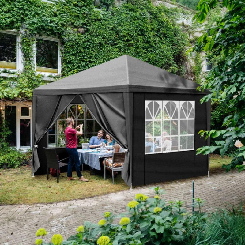 NONECN Gazebo Waterproof Outdoor Canopy For Weddings And BBQs