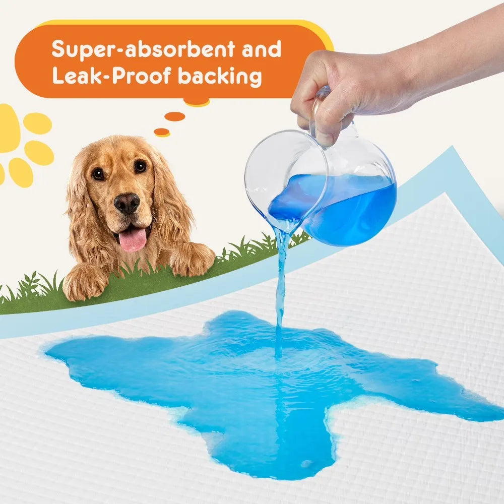 Disposable Dog Pee Pads Super Absorbent Leak Proof Puppy Training Pads 100 Count