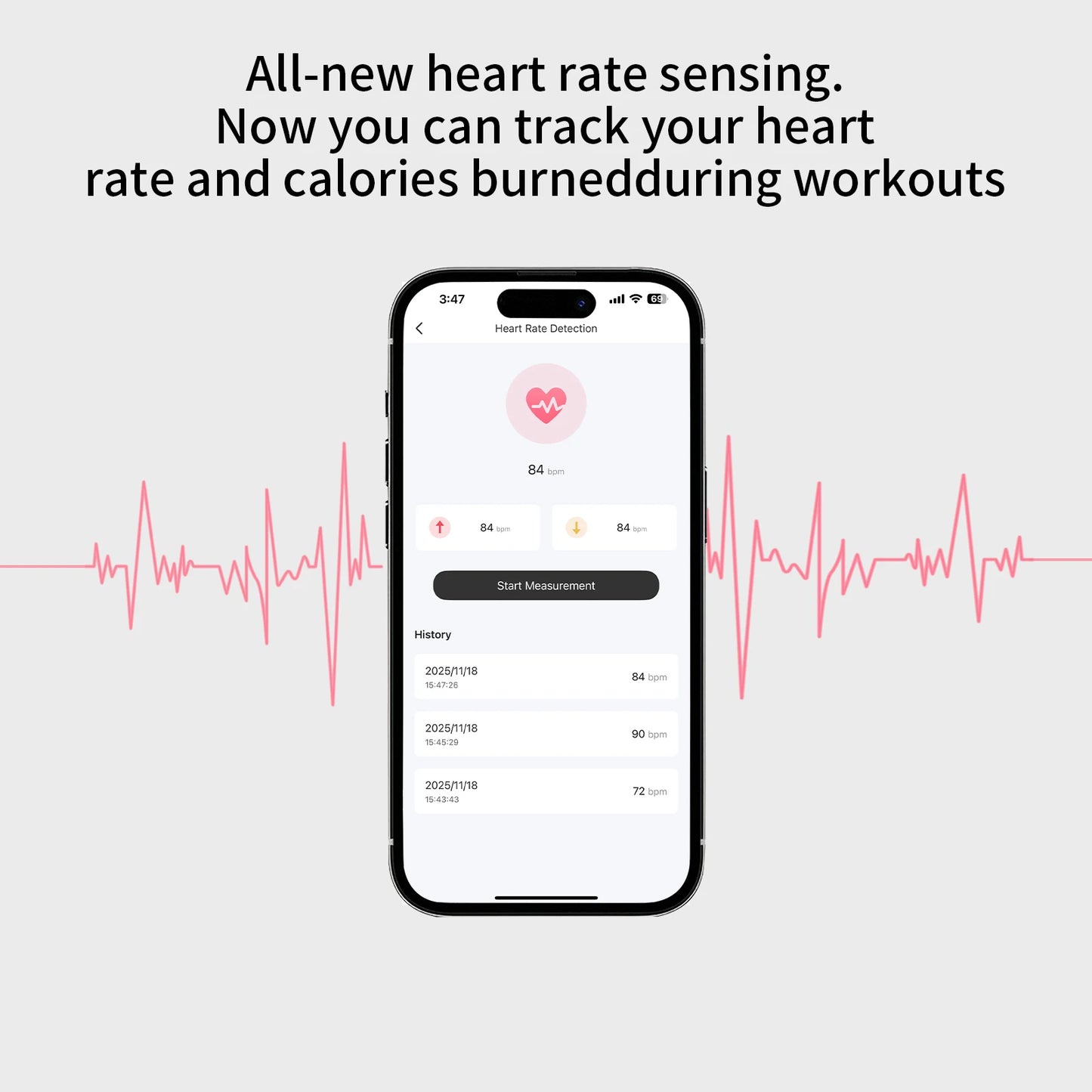 ZZLOVE PRO 3 Wireless Earphones With Heart Rate Monitor ANC