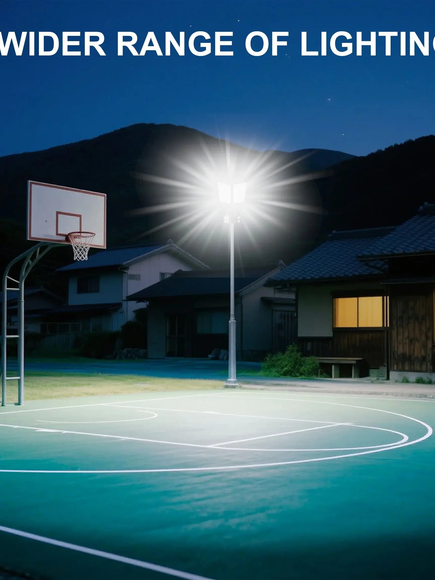 4-Pack Outdoor Solar Street Lights With Motion Sensor IP65