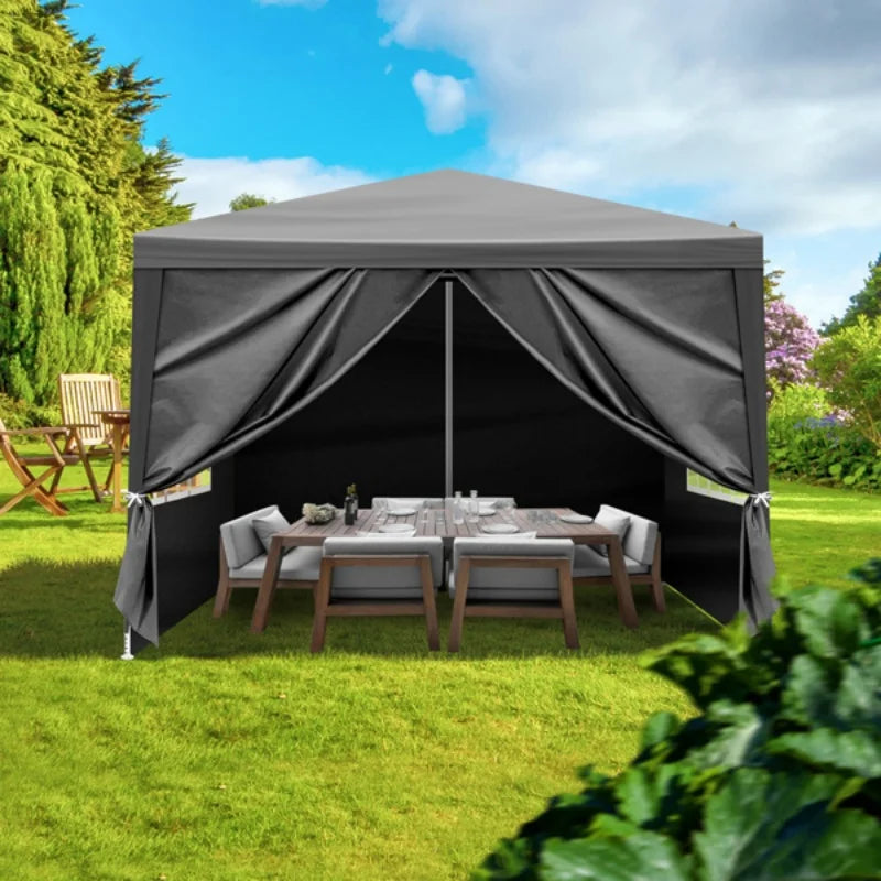 NONECN Gazebo Waterproof Outdoor Canopy For Weddings And BBQs