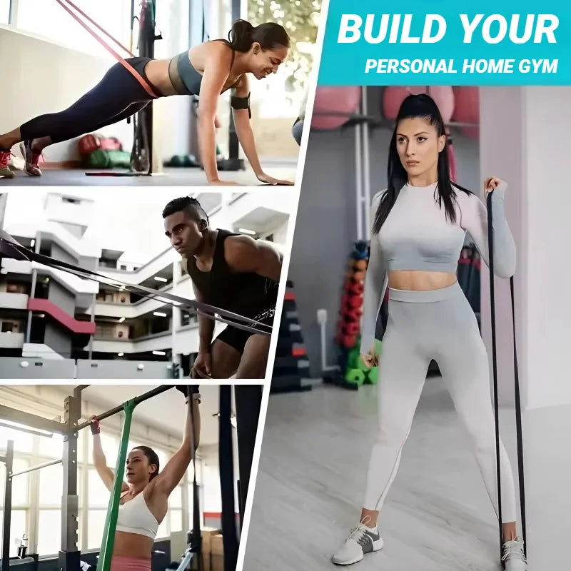 TPE Elastic Resistance Band Set for Full Body Training