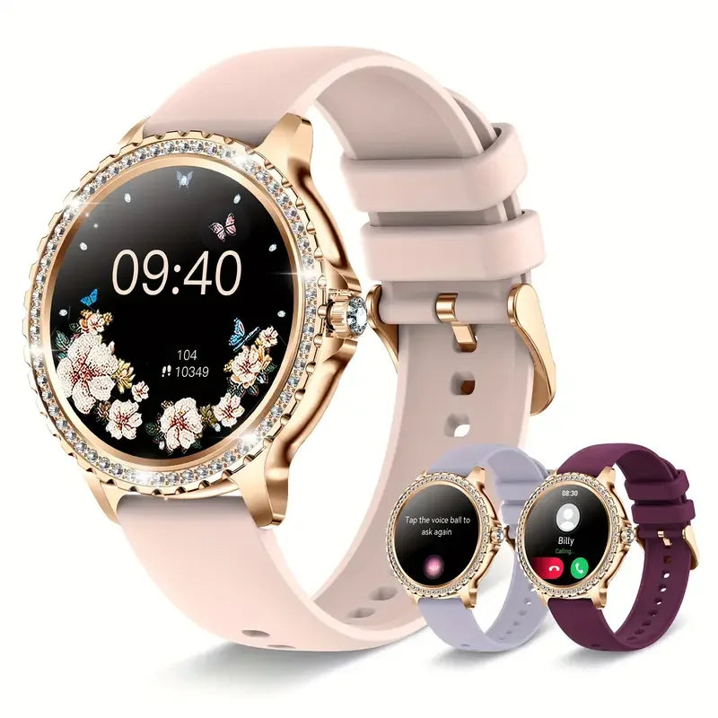 Smart Watches for Women Android iPhone Touch Screen Fitness Tracker