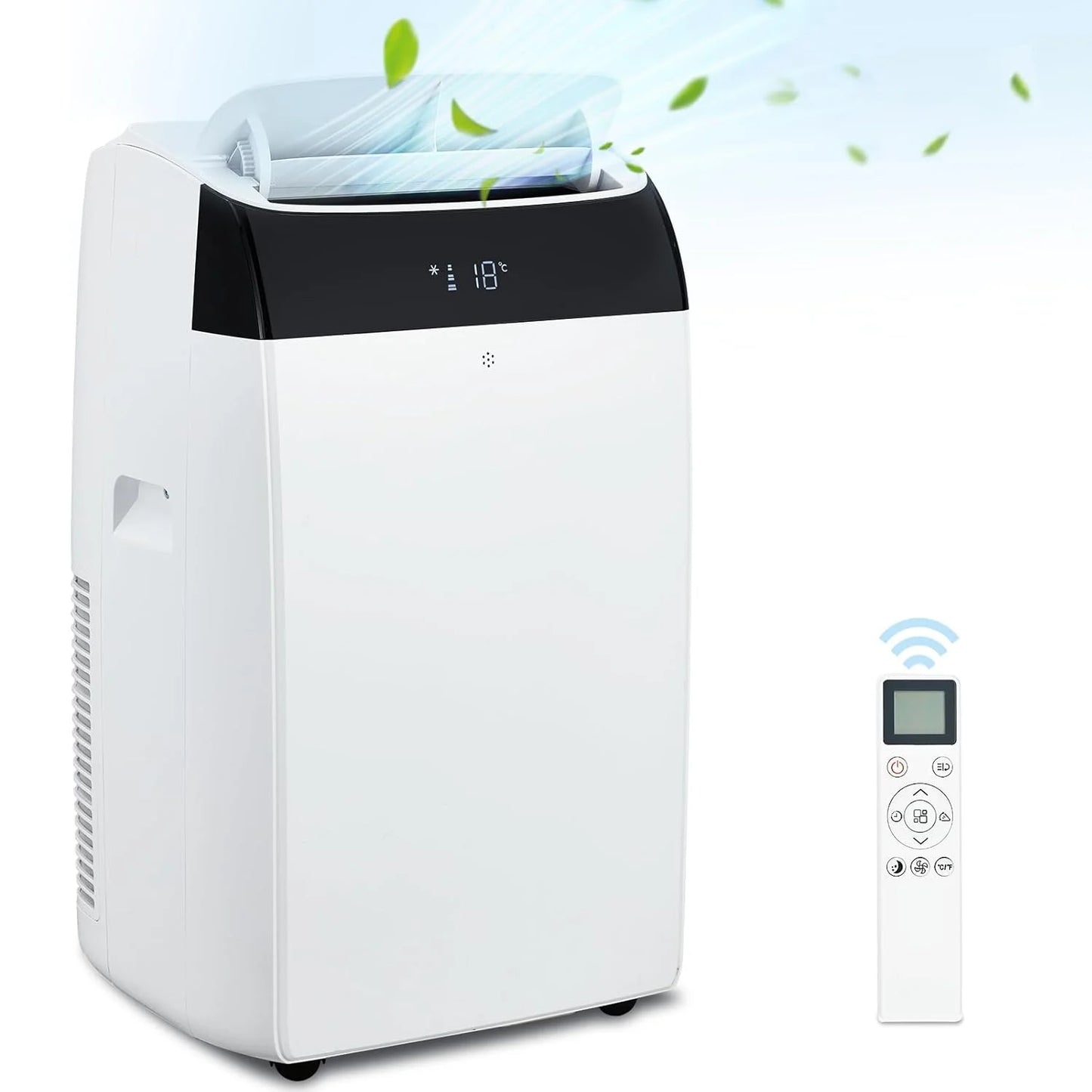 Adoolla 14000 BTU Portable Air Conditioner 3-In-1 With Remote Control